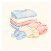 洗濯物のイラスト
